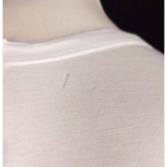 Rick Owens Basic SS T-Shirt M Mens Milk Phlegethon S/S 21 - Picture 7 of 13